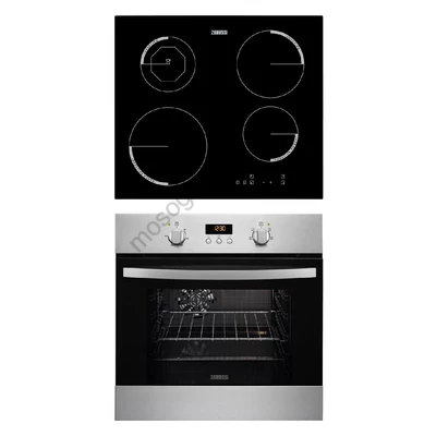 Zanussi ZOC25601XK beépíthető sütő - ZEI6840FBA indukciós kerámia főzőlap szett