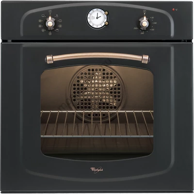 Whirlpool AKP 288/NA beépíthető rusztikus antracit multifunkciós sütő analóg órával 53L A