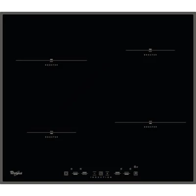 Whirlpool ACM 750/BA Élcsiszolt  indukciós üvegkerámia főzőlap Booster időzítő 58cm