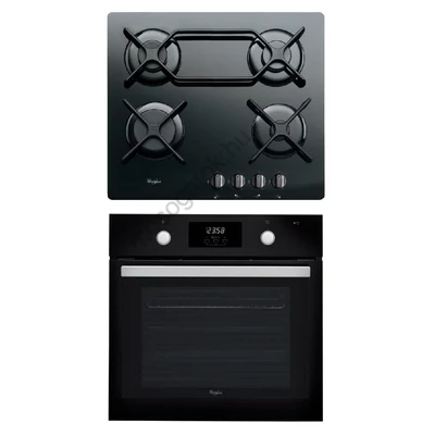 Whirlpool AKP 745 NB beépíthető sütő - GOR 6416 NB gázfőzőlap szett