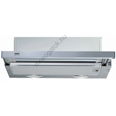 ZANUSSI ZHP615X kihúzható beépíthető páraelszívó 3 fokozattal 60cm E