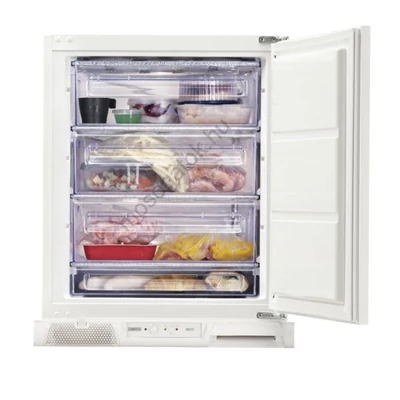 ZANUSSI ZUF11420SA beépíthető fagyasztószekrény 4 fagyasztó rekesszel 98L A+