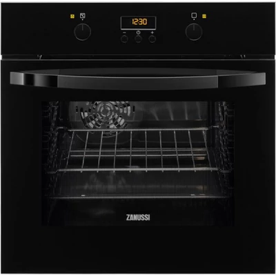 ZANUSSI ZOB35702BV Beépíthető fekete digitális elektromos grilles sütő 57L A