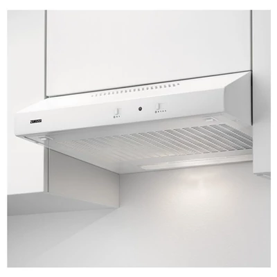 ZANUSSI ZHT631W Hagyományos fehér páraelszívó 3 fokozattal 60cm széles D