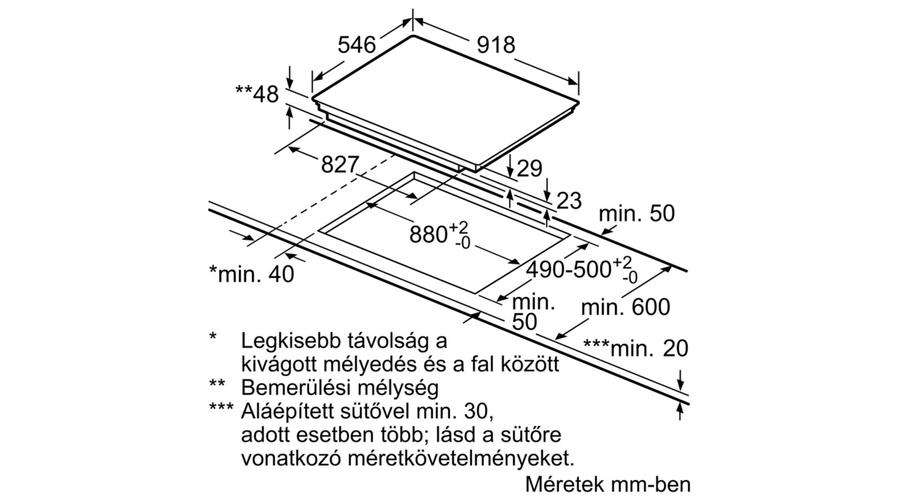 NEFF T59TT60N0 Beépíthető Flex Induction indukciós főzőlap Twist Pad vezérléssel 92cm NEFF T59TT60N0 Beépíthető Flex Induction indukciós főzőlap Twist Pad vezérléssel 92cm